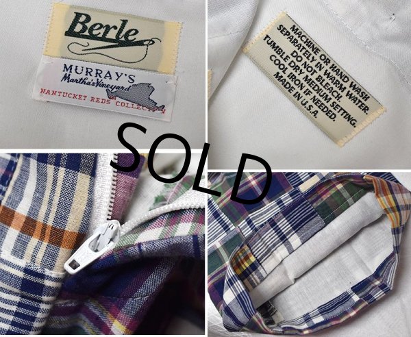 画像3: デッドストック【USA製】ビンテージ【MURRAY’S】【パッチワーク】【スラックス】  (3)