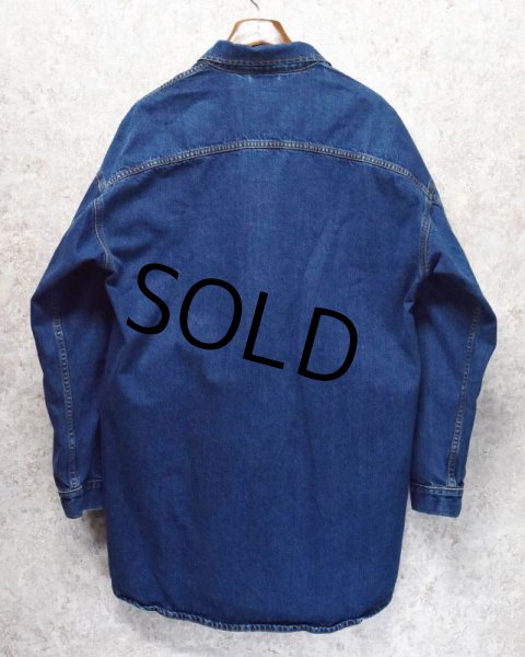 画像3: 90's~【ビンテージ】【デニムカバーオール】ワークジャケット【XL程度】  (3)