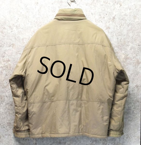 画像3: ~90's【ビンテージ】【LLビーン】【L.L.bean】【ベージュ】【中綿入りジャケット】ブルゾン【サイズL】  (3)