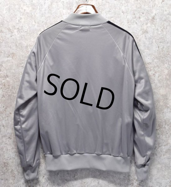画像3: 80's~ ビンテージ 【toddi】【シルバー×黒】ジャージ【トラックジャケット】【トラックジャージ】【サイズL】  (3)