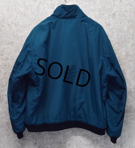 画像4: 80's~【ビンテージ】L.L.Bean【LLビーン】【青×エンジ】【ウォームアップジャケット】【XL程度】  (4)