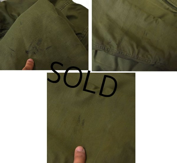 画像3: 80's【ビンテージ】【米軍実物】U.S.NAVY【バックステンシル入り】【A-2】【デッキジャケット】【サイズL】  (3)