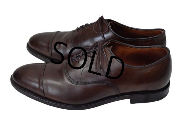 画像4: 【USA製】【アレンエドモンズ】【Allen Edmonds】ダークブラウン【ストレートチップ】【9D】【27cm程度】  (4)
