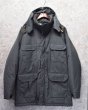 画像1: 80's【USA製】【ビンテージ】【ウールリッチ】【Woolrich】【チャコール】【中綿入り】【マウンテンパーカー】【中綿ダウンジャケット】【サイズＸＬ】  (1)