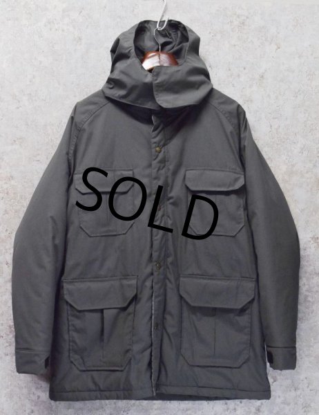 画像4: 80's【USA製】【ビンテージ】【ウールリッチ】【Woolrich】【チャコール】【中綿入り】【マウンテンパーカー】【中綿ダウンジャケット】【サイズＸＬ】  (4)