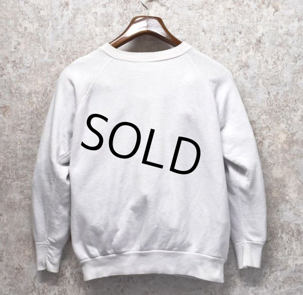 画像4: 60∼70's【ビンテージ】【CAROLINA COUGARS】【カロライナ・クーガーズ】【染み込みプリント】【白】【スウェット】  (4)