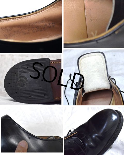 画像2: 程度良好!! 60's【ビンテージ】【米軍実物】【U.S.NAVY】【サービスシューズ】【10 R】【28cm程度】  (2)