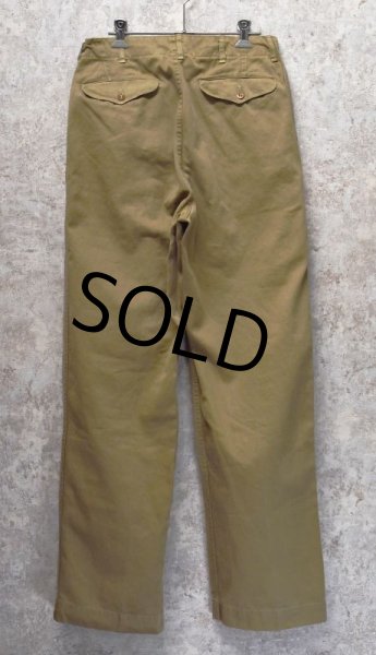 画像5: 【40's】【ビンテージ】米軍実物【USMC】【チノパンツ】【チノパン】【W30程度】  (5)