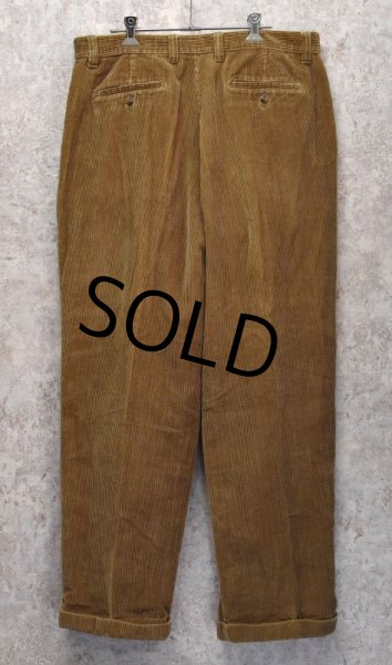 画像4: 【St Johns Bay】セントジョーンズベイ【ライトブラウン】【２タック】【コーデュロイパンツ】【W36】  (4)
