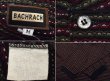 画像2: 90’s【ビンテージ】USA製【BACHRACH】バクラック【黒×緑×エンジ】ボーダー【ヘンリーネック】【ロンＴ】【サイズＭ】  (2)