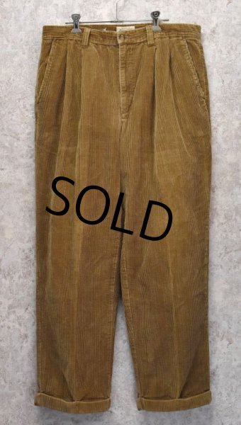 画像3: 【St Johns Bay】セントジョーンズベイ【ライトブラウン】【２タック】【コーデュロイパンツ】【W36】  (3)