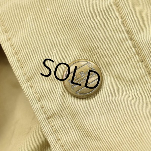 画像3: 80’s~USA製【ビンテージ】L.L.Bean【LLビーン】【ベージュ】【ナイロンブルゾン】【サイズM】  (3)