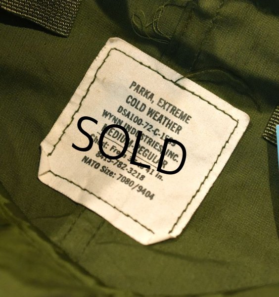 画像2: ほぼ未使用!! 70 's【U.S.ARMY】【ビンテージ】【米軍実物】【M-65】【初期型】ライナー付き【フィッシュテイルパーカー】【モッズコート】モッズパーカー【M-R】  (2)