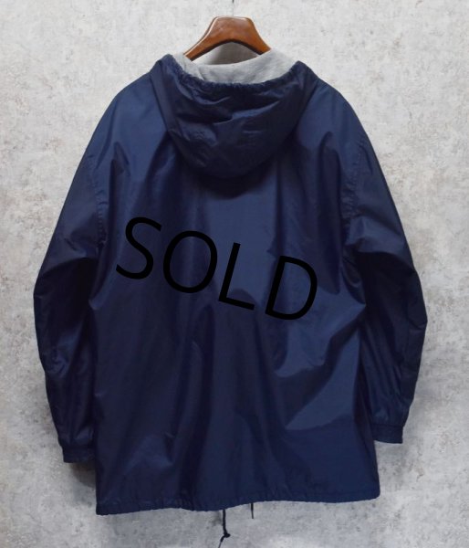 画像3: 80〜90’s【ビンテージ】【アディダス】adidas【紺×白ライン】ナイロンパーカー【万国旗タグ】【サイズM】  (3)