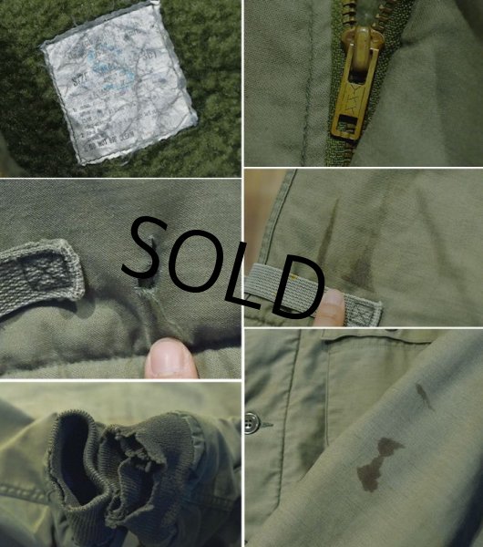 画像2: 【ビンテージ】【米軍実物】U.S.NAVY【A-2】【デッキジャケット】【サイズS】  (2)