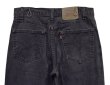 画像6: USA製【ビンテージ】【LEVI'S】【リーバイス５０５】505【黒】【デニムパンツ】ブラックデニム【33ｘ34】  (6)