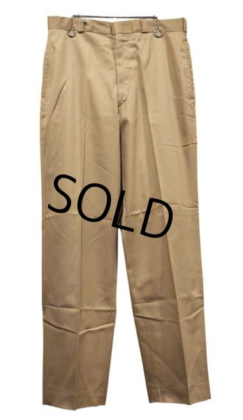 画像2: 80's【デッドストック】ビンテージ【U.S.ARMY】米軍実物【チノパンツ】チノパン【31×29】  (2)