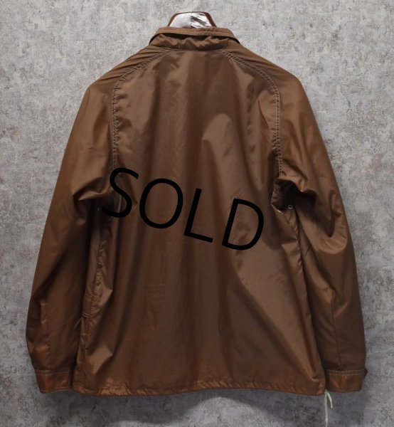 画像3: 80's【ビンテージ】【WHITE STAG】【4 seasons】ホワイトスタッグ【ライトブラウン】【ナイロンブルゾン】ウィンドブレーカー【サイズXL】  (3)