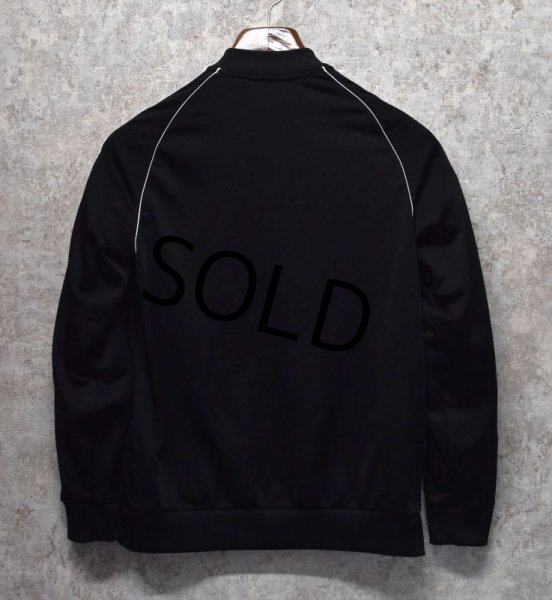 画像3: デッドストック【ビンテージ】【アディダス】adidas【黒×白ライン】ジャージ【トラックジャケット】【トラックジャージ】【ボーイズL】  (3)