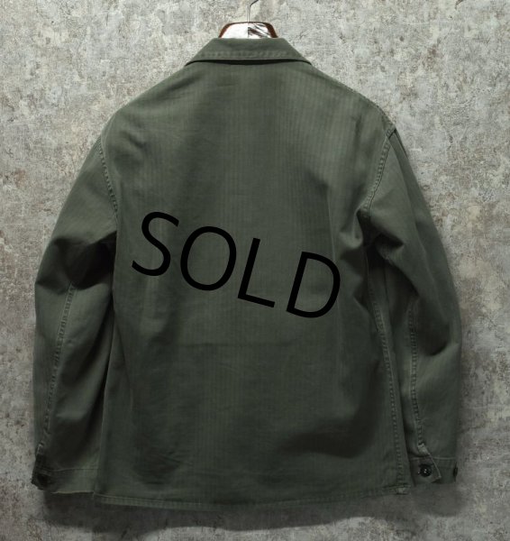 画像4: 40's【ビンテージ】【米軍実物】【USMC】M41【P41】HBTジャケット【カバーオール】  (4)