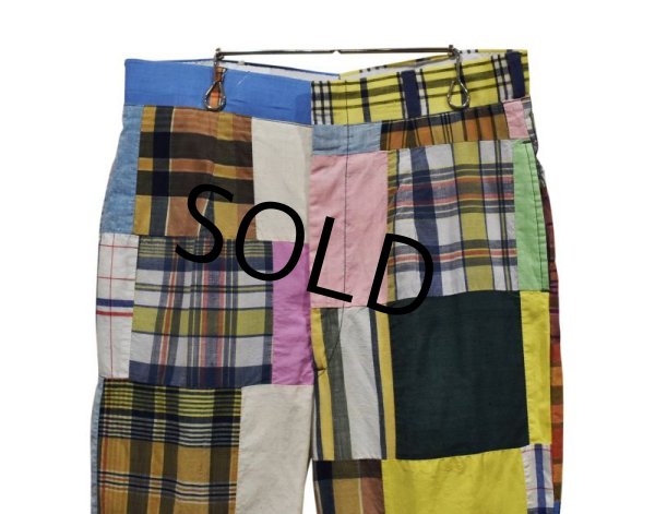 画像4: 70's【ビンテージ】【ORVIS】【オービス】【パッチワークパンツ】【W31程度】  (4)