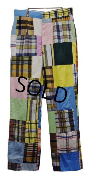 画像2: 70's【ビンテージ】【ORVIS】【オービス】【パッチワークパンツ】【W31程度】  (2)