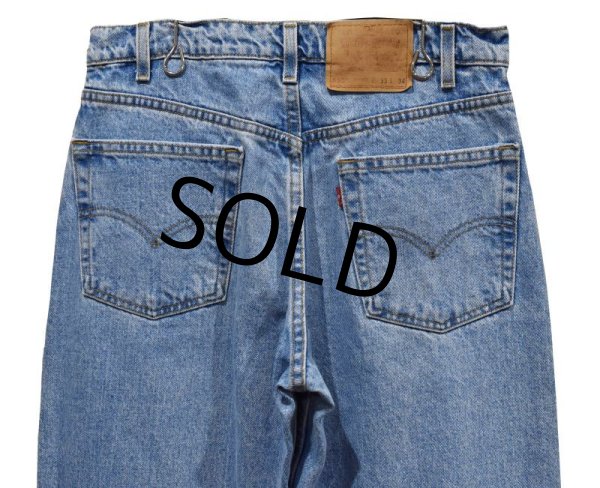 画像4: 90's【ビンテージ】USA製【LEVI'S】【リーバイス550】550【テーパード】【リラックスフィット】【デニムパンツ】【33x34】  (4)