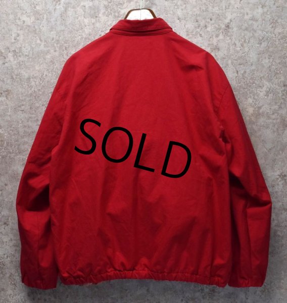 画像5: 【90's〜】【ラルフローレン】POLO RALPH LAUREN【赤】【チェック裏地】【コットンブルゾン】【サイズXL】  (5)