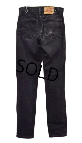画像5: 【ビンテージ】【USA製】【LEVI'S】【リーバイス】５１２【512】【黒】【デニムパンツ】【29ｘ32】  (5)