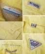 画像2: 【コロンビア】【Columbia】【PFG】黄色【フィッシングシャツ】【サイズ Ｍ】  (2)