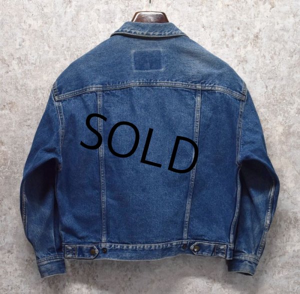 画像3: USA製【ビンテージ】オールドカルバンクライン【デニムジャケット】Ｇジャン 【レディース古着】【サイズM】  (3)