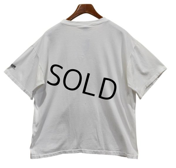 画像4: 【90’s】【USA製】【ビンテージ】【シカゴブルズ】【白】SHOOT THE BULL【Tシャツ】【サイズXL】  (4)