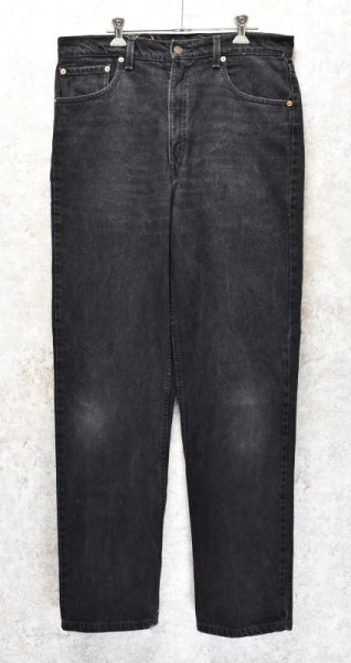 画像3: 90's【USA製】【ビンテージ】【LEVI'S】【リーバイス】【550】【ブラックデニム】【36x34】  (3)