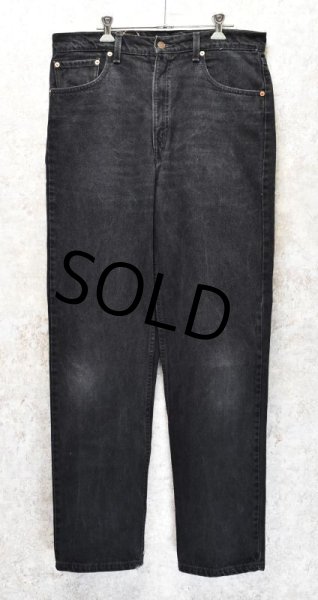画像3: 90's【USA製】【ビンテージ】【LEVI'S】【リーバイス】【550】【ブラックデニム】【36x34】  (3)