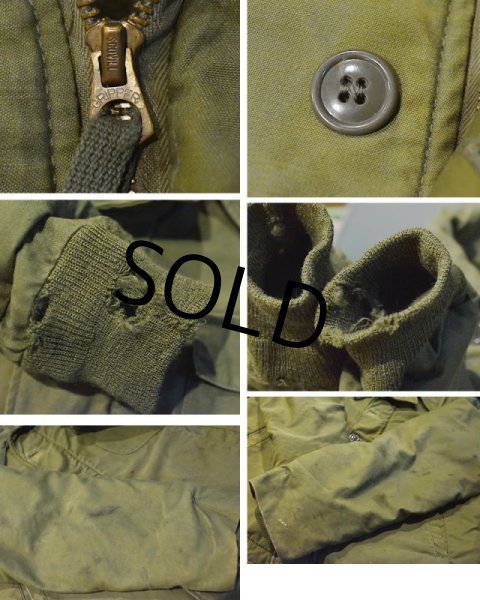 画像2: 【ビンテージ】【米軍実物】U.S.NAVY【A-2】【デッキジャケット】  (2)