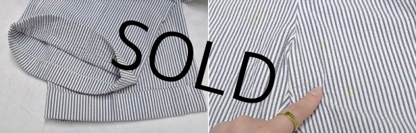 画像4: 【RALPH LAUREN】【ラルフローレン】水色【ストライプ】【シアサッカーパンツ】２タックスラックス【36X34】  (4)