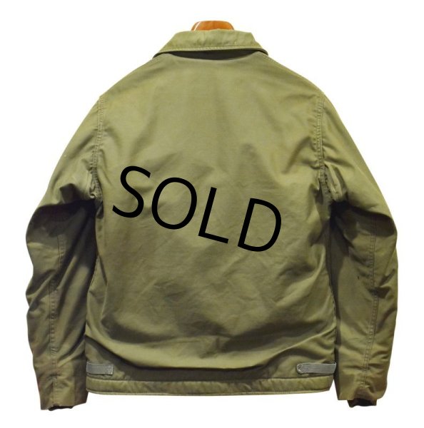 画像4: 【ビンテージ】【米軍実物】U.S.NAVY【A-2】【デッキジャケット】  (4)