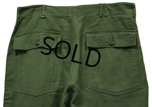 画像6: 【ビンテージ】 U.S.ARMY【米軍実物】【UFOボタン】【ベイカーパンツ】【ユーティリティパンツ】【OG-107】【36ｘ35】 (6)