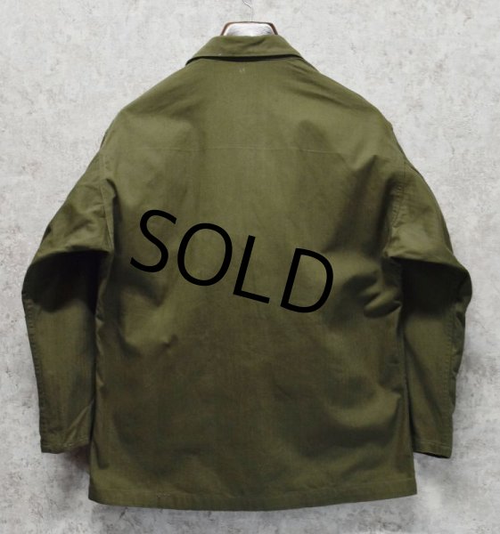 画像3: 【40's】【ビンテージ】米軍実物【U.S.ARMY】【M43】13スターボタン【HBT】ジャケット【カバーオール】【38R】  (3)