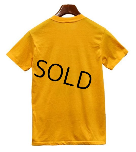 画像3: 70's∼ USA製 ビンテージ【Stedman】【ステッドマン】【黄色】【Insurance agents need love too】Tシャツ【サイズM】  (3)