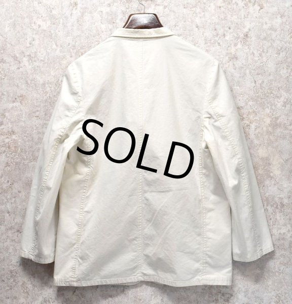 画像3: 【ビンテージ】【ＬＬビーン】【L.L.bean】ホワイト【コットンジャケット】【レディース古着】【Ｗ-Ｌ程度】  (3)