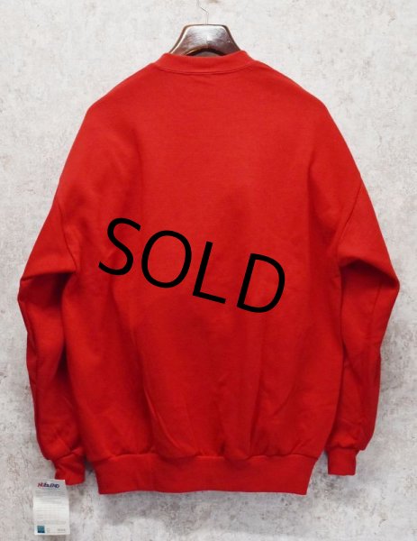 画像3: 90's【USA製】デッドストック【ビンテージ】JERZEES【ラッセル】【赤】【無地スウェット】【サイズＸＬ】  (3)