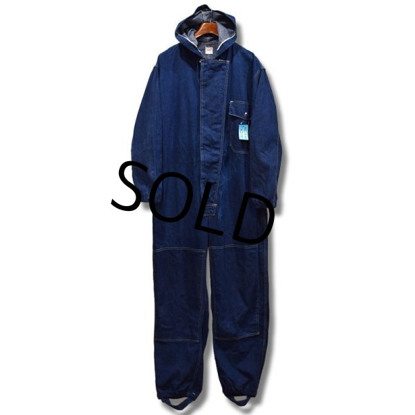 画像3: 50's【ビンテージ】【SETLOW】デニム【オーバーオール】フード付き【つなぎ】【オールインワン】【サイズ40】  (3)
