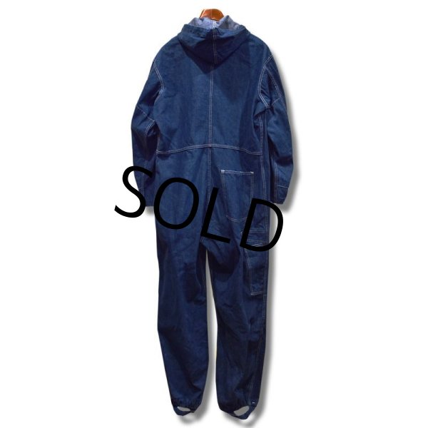 画像5: 50's【ビンテージ】【SETLOW】デニム【オーバーオール】フード付き【つなぎ】【オールインワン】【サイズ40】  (5)