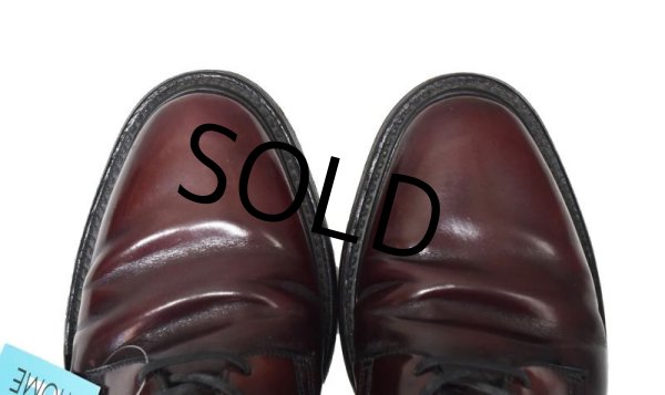 画像5: 【ビンテージ】【HANOVER】【ハノーバー】赤茶【プレーントゥ】【9 1/2 D/B】【27.5cm程度】  (5)