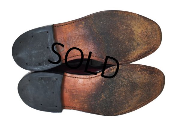 画像4: 【ビンテージ】【HANOVER】【ハノーバー】赤茶【プレーントゥ】【9 1/2 D/B】【27.5cm程度】  (4)