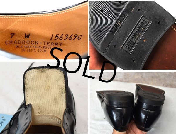 画像2: 70's【ビンテージ】米軍実物【U.S.NAVY】【サービスシューズ】【9w】27cm程度  (2)