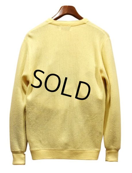 画像3: 【IZOD LACOSTE】アイゾッド ラコステ【黄色】【アクリルカーディガン】【サイズXL】  (3)