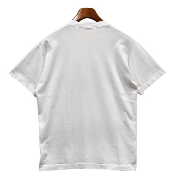 画像4: 【USA製】【ビンテージ】白【星条旗】鷹【catch the spirit】【US】【Tシャツ】【サイズS程度】  (4)