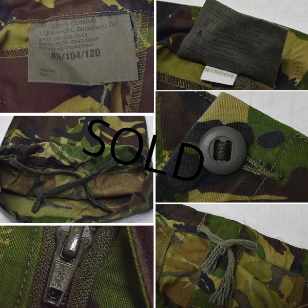 画像2:  90's【ブリティッシュアーミー】【ビンテージ】【ライトウェイト】【コンバットパンツ】【W40程度】   (2)